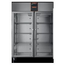 1400 Lt Double Glass Door Upright Freezer - PERFECT SERIES.