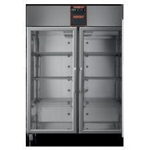 1400 Ltr Glass Double Door Refrigerator Cabinet - Perfekt Series.