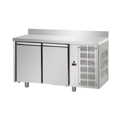 1 DOOR 3 DRAWER S/S GN 1/1 COUNTER REFRIGERATOR WITH 100 MM REAR RISER WORKING TOP. - Mabrook Hotel Supplies