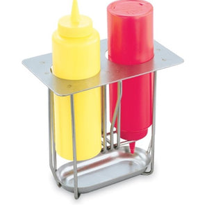 TRAEX STAINLESS STEEL SQUEEZE DISPENSER HOLDER