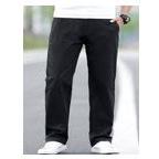 Black Color Chino Pants 2 Side & 2 Back Pockets 98% Cotton & 2% Spandex , Size: 31