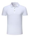 Golf super cool ice POLO T shirts , FABRIC: 82% nylon 18% spandex , Color: White , Size: Small.