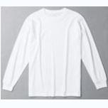WHITE LONG SLEEVE T-SHIRT, SIZE: SMALL