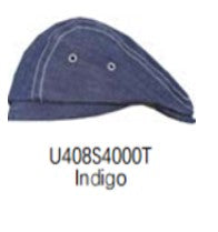 Denim blue hat