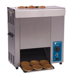 Antunes/ VERTICAL CONTACT BUN TOASTER, 25 SECOND PASS-THROUGH TIME.