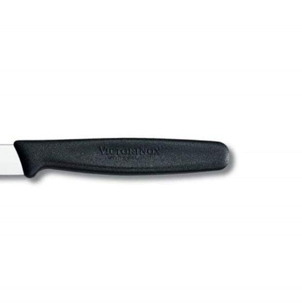 VICTORINOX PARING KNIFE, WAVY BLADE, BLACK - 8 CM - Mabrook Hotel Supplies