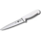 VICTORINOX FILLETING KNIFE, FLEXIBLE, FIBROX HANDLE WHITE - 18 CM WHITE