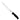 VICTORINOX SAUSAGE KNIFE. SAW EDGE. BLACK FIBROX HANDLE BLACK