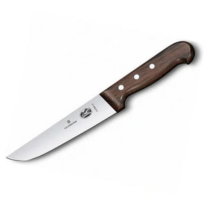 VICTORINOX BUTCHER KNIFE ROSEWOOD HANDLE