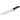 VICTORINOX BUTCHER KNIFE, BLACK FIBROX HANDLE - 28 CM BLACK