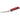 VICTORIOX BONING KNIFE, CURVED NARROW BLADE, RED FIBROX HANDLE - 12 CM RED