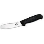VICTORINOX LAMB SKINNING KNIFE , BLACK FIBROX HANDLE - 12 CM BLACK