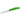 VICTORINOX PAIRING KNIFE POINTED TIP, GREEN HANDLE - 10 CM GREEN