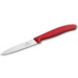 VICTORINOX SWISS CLASSIC PARING KNIFE, RED - 10 CM RED