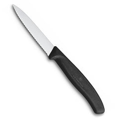 VICTORINOX SWISS CLASSIC PARING KNIFE, WAVY EDGED, 10 CM - Mabrook Hotel Supplies
