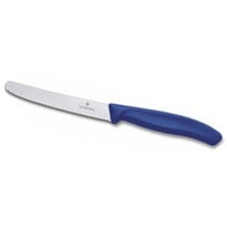 VICTORINOX SWISS CLASSIC TOMATO AND TABLE KNIFE BLUE, 11 CM.
