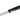 VICTORINOX SWISS CLASSIC CHEESE AND SAUSAGE KNIFE WITH FORK TIP, BLACK - 11 CM BLACK