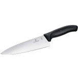 VICTORINOX SWISS CLASSIC CARVING KNIFE, EXTRA LARGE, BLACK - 20 CM BLACK