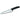 VICTORINOX SWISS CLASSIC CARVING KNIFE, BLACK - 20 CM BLACK