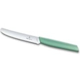 Victorinox Swiss Modern Tomato and Table Knife , 11 CM , Wavy Mint.