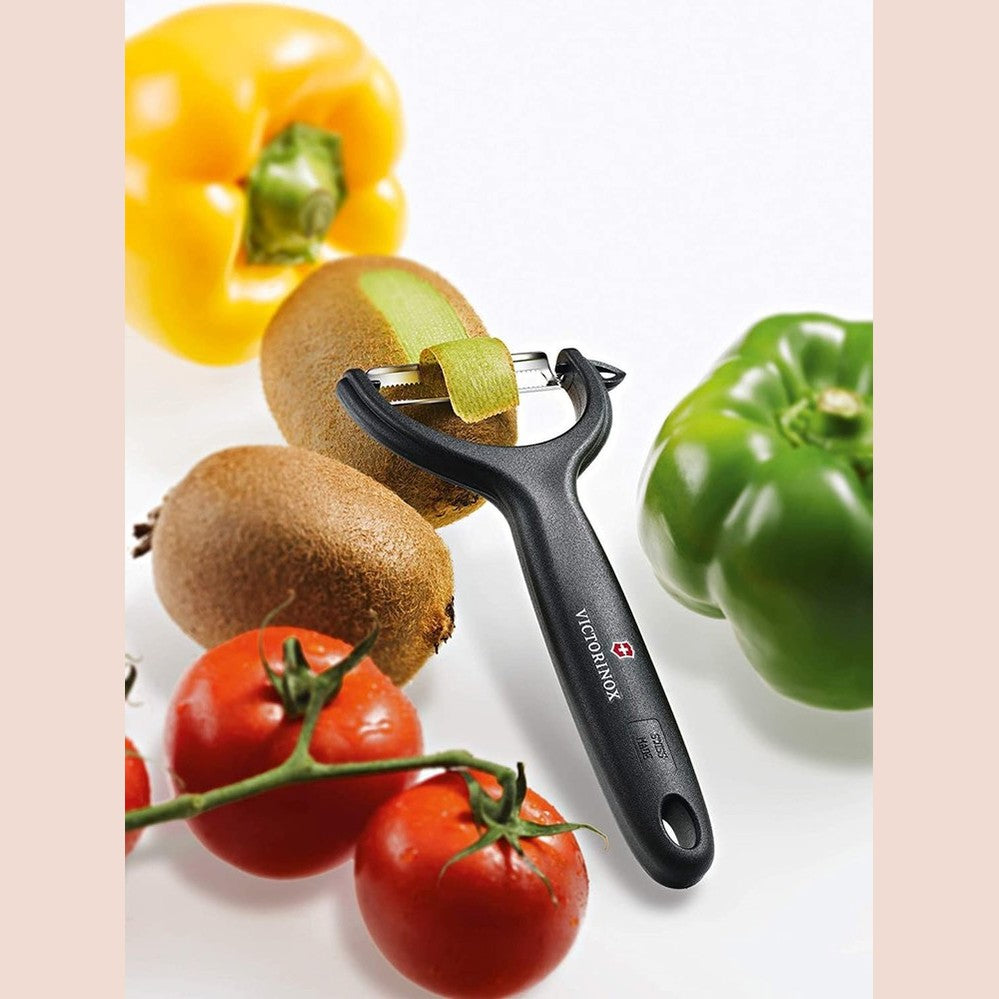 VICTORINOX TOMATO AND KIWI PEELER - BLACK - Mabrook Hotel Supplies