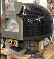 Baby 75 Black Mosaic tiles Gas Pizza Oven. - Mabrook Hotel Supplies