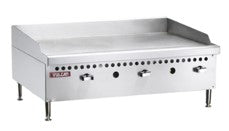 Vulcan (EGFT36) 36" Heavy Duty Gas Griddle w/ Manual Controls - 1" Steel Plate - 75,000 BTU.