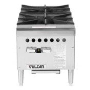 Vulcan (LDHP2) Gas 12" 2 Burner Countertop Range / Hot Plate - 50,000 BTU.