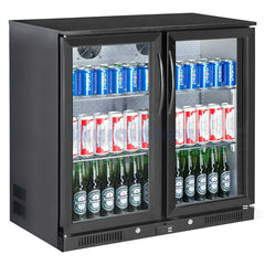 2 HINGED DOOR BACK BAR COOLER - Mabrook Hotel Supplies