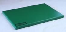 CUTTING BOARD COLOR GREEN 50x32.5x2 cm