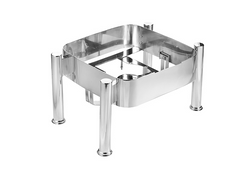 Square induction chafing dish