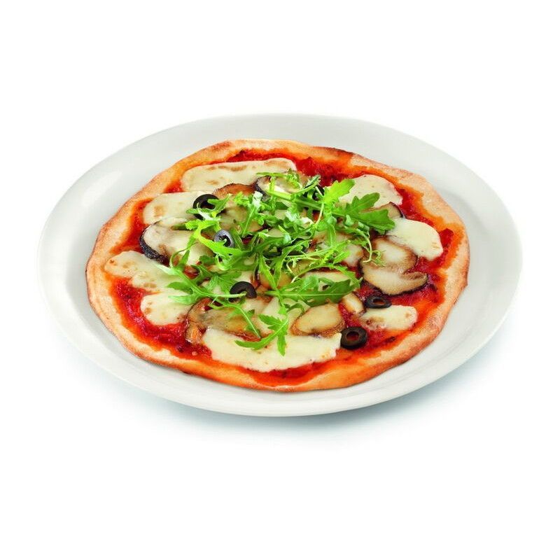 RAK PORCELAIN BANQUET 30 CM IVORY PORCELAIN PIZZA PLATE - Mabrook Hotel Supplies