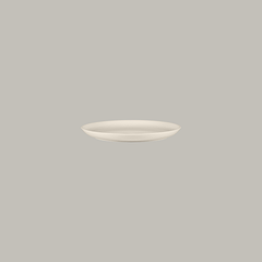 BONE CHINA FEDRA COUPE PLATE, COLOR: IVORY, DIA: 20.8 CM, HEIGHT: 2.1 CM - Mabrook Hotel Supplies