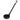 POLYAMIDE PIZZA LADLE FLAT BOTTOMED - 27 CM - Mabrook Hotel Supplies