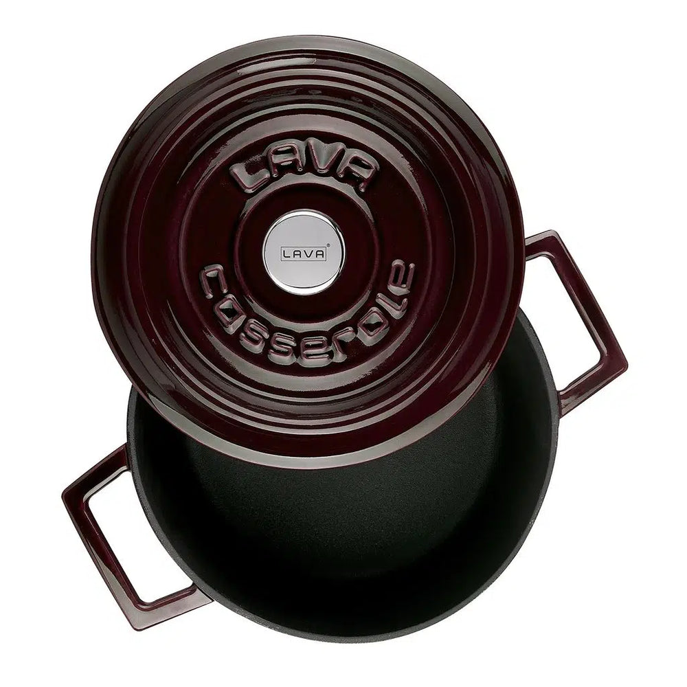 Lava Cast Iron Round Premium. Trendy,  Dia. Ø 20cm. - Mabrook Hotel Supplies