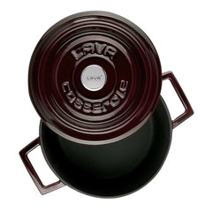 Lava Cast Iron Round Premium. Trendy,  Dia. Ø 20cm. - Mabrook Hotel Supplies