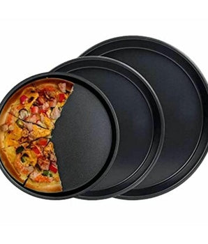 ALUMINIUM NON STICK PIZZA TRAY, DIM.: 25.4 CM - Mabrook Hotel Supplies