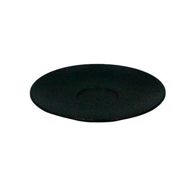 NEO FUSION BLACK 12.5CM SAUCER. TOBE USED WITH CUP CODE: RAK-NFCLCU09BK - Mabrook Hotel Supplies