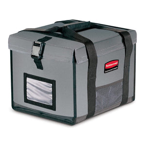 Grey,Black Polyester Hot Food Delivery Bag - Mabrook Hotel Supplies