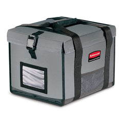 Grey,Black Polyester Hot Food Delivery Bag - Mabrook Hotel Supplies