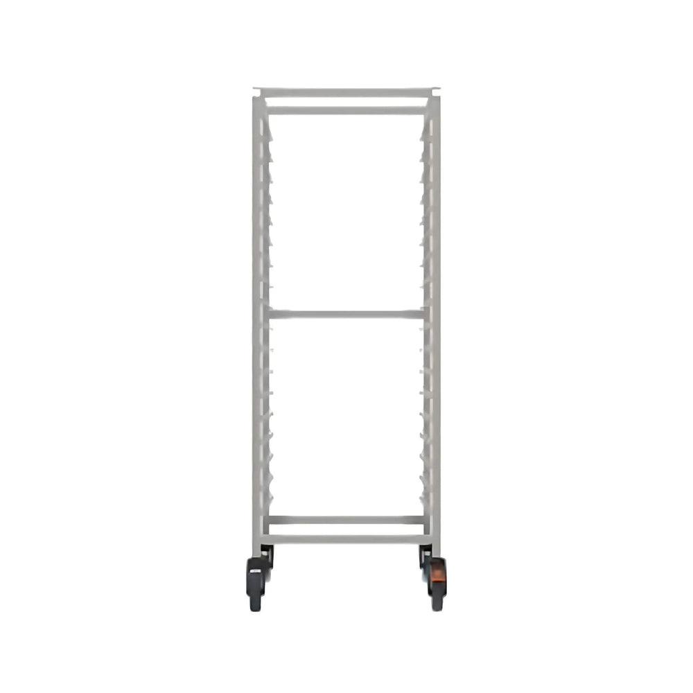 Heavy Duty Stainless Steel GN 2/1 Flat Pack Rack Trolley Non-Assembled Knockdown Model .