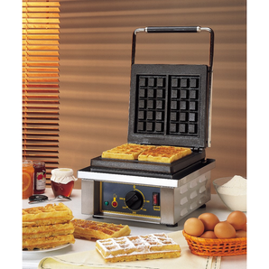PROFESSIONAL ELECTRIC WAFFLE IRON – « BRUXELLES » MOULD - Mabrook Hotel Supplies