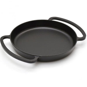 CAST IRON ROUND PAN DOUBLE HANDLED, DIA: 16 CM - Mabrook Hotel Supplies