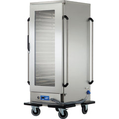 (7868.77180.12) HOT BANQUET TROLLEY WITH STEAM, CAPACITY: 20 X GN 2/1, DIM: 78 X 100 X 1832 H CM, POWER: 3 KW, 230V/50HZ/1PH. - Mabrook Hotel Supplies