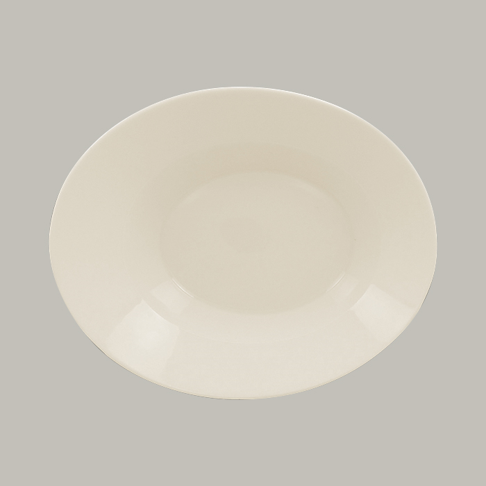 GIRO OVAL BOWL, COLOR: IVORY, DIM, 22.9X18X6.5 CM, CAP: 19.6 OZ/ 58 CL - Mabrook Hotel Supplies