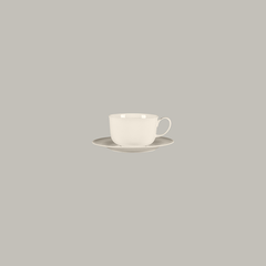 RAK BONE CHINA BRAVURA SAUCER, IVORY, 17 CM FITS WITH BCBVSCU30 - Mabrook Hotel Supplies