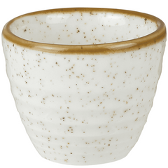 CHURCHILL STONECAST BARLEY WHITE DIPPER POT 5.9 CM/2.31", 2.46OZ. - Mabrook Hotel Supplies
