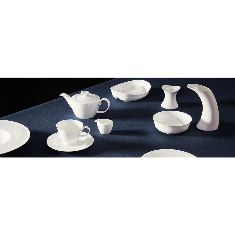 RAK PORCELAIN BRAVURA 16.8 OZ, BONE CHINA ROUND LOW CEREAL BOWL. - Mabrook Hotel Supplies