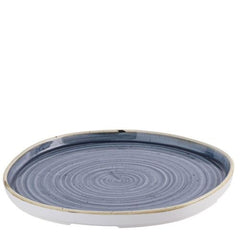 STONECAST BLUEBERRY WALLED PLATE 8.67". - Mabrook Hotel Supplies
