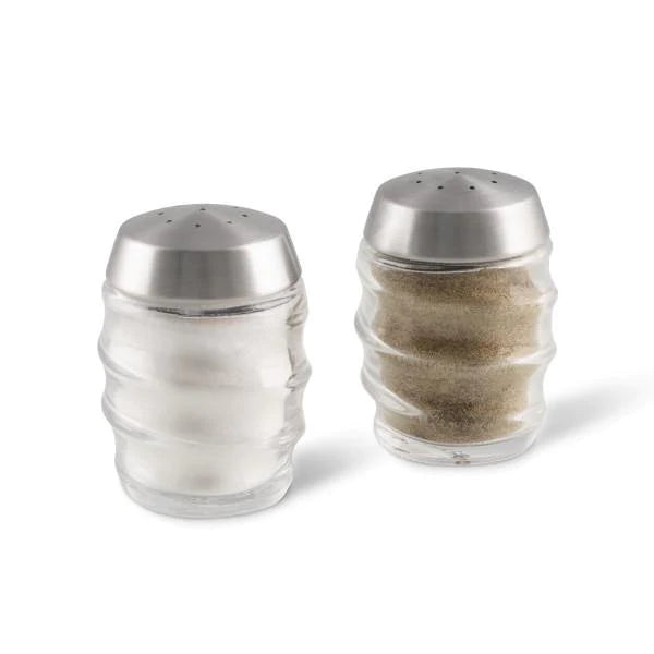 BRAY SALT & PEPPER GLASS SHAKER 70MM - Mabrook Hotel Supplies